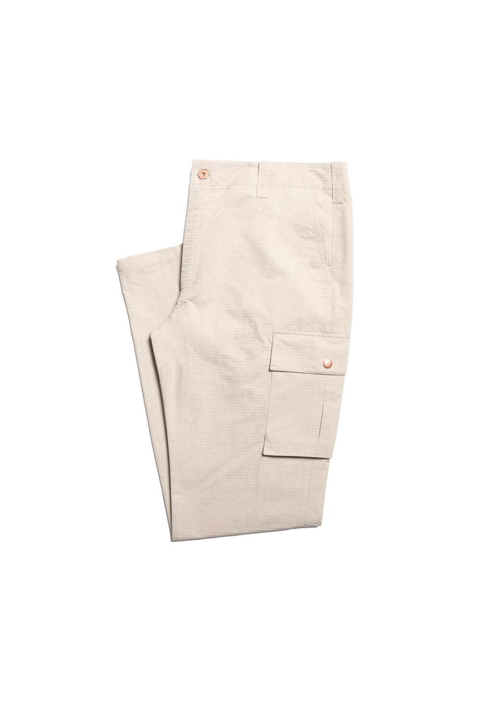 The Fitzrovia Cargo Trousers - Alabaster
