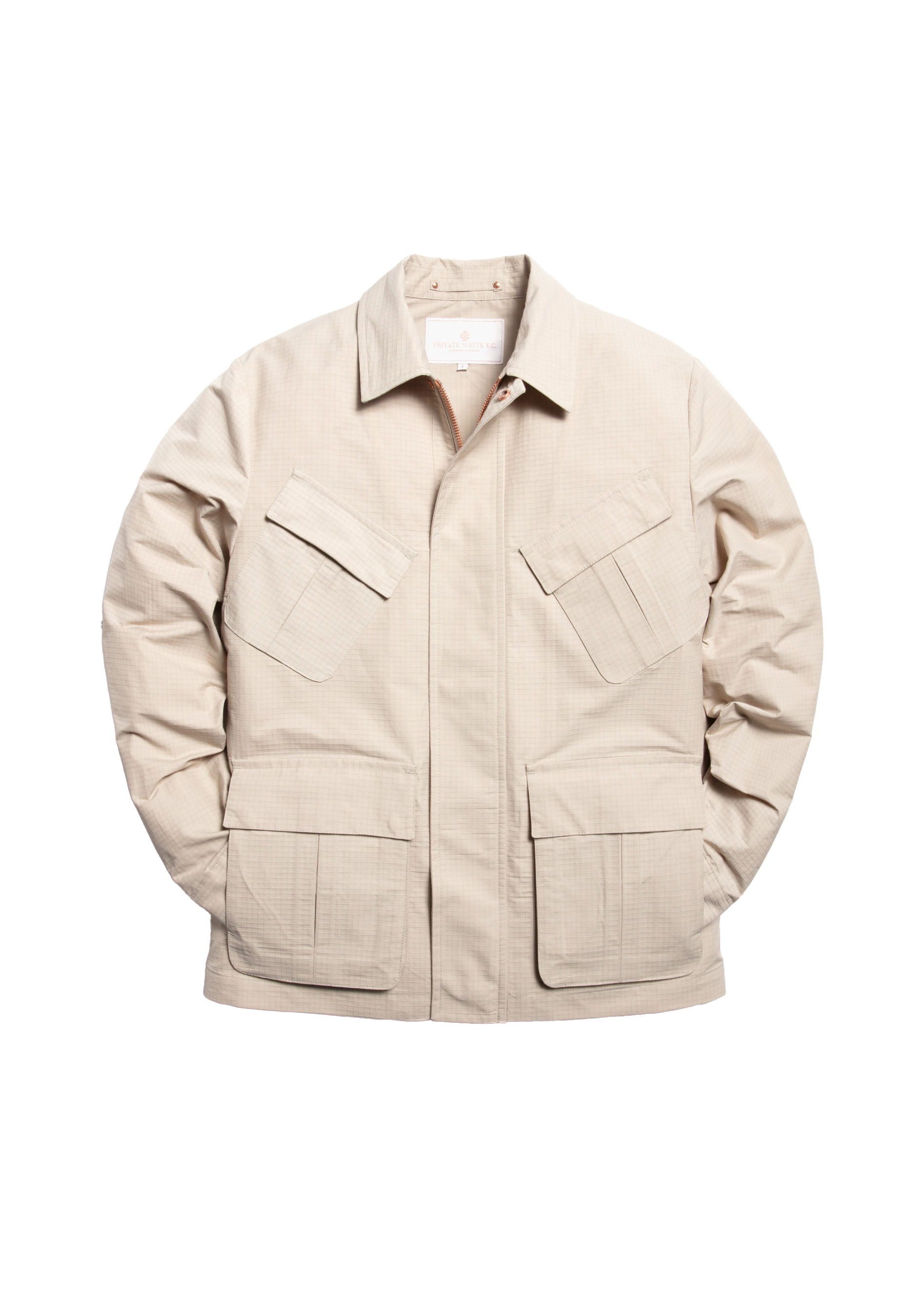 The Fitzrovia Field Jacket - Alabaster