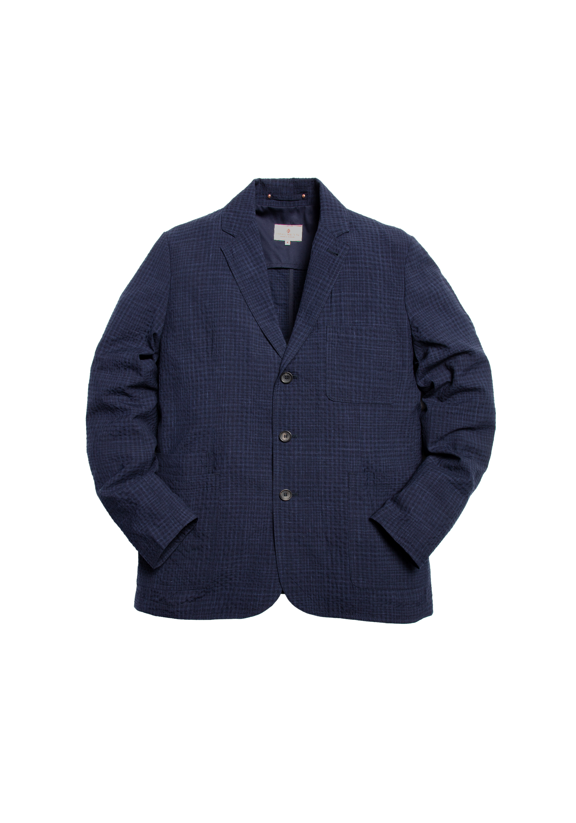 The Loro Piana Seersucker Blazer - Ink