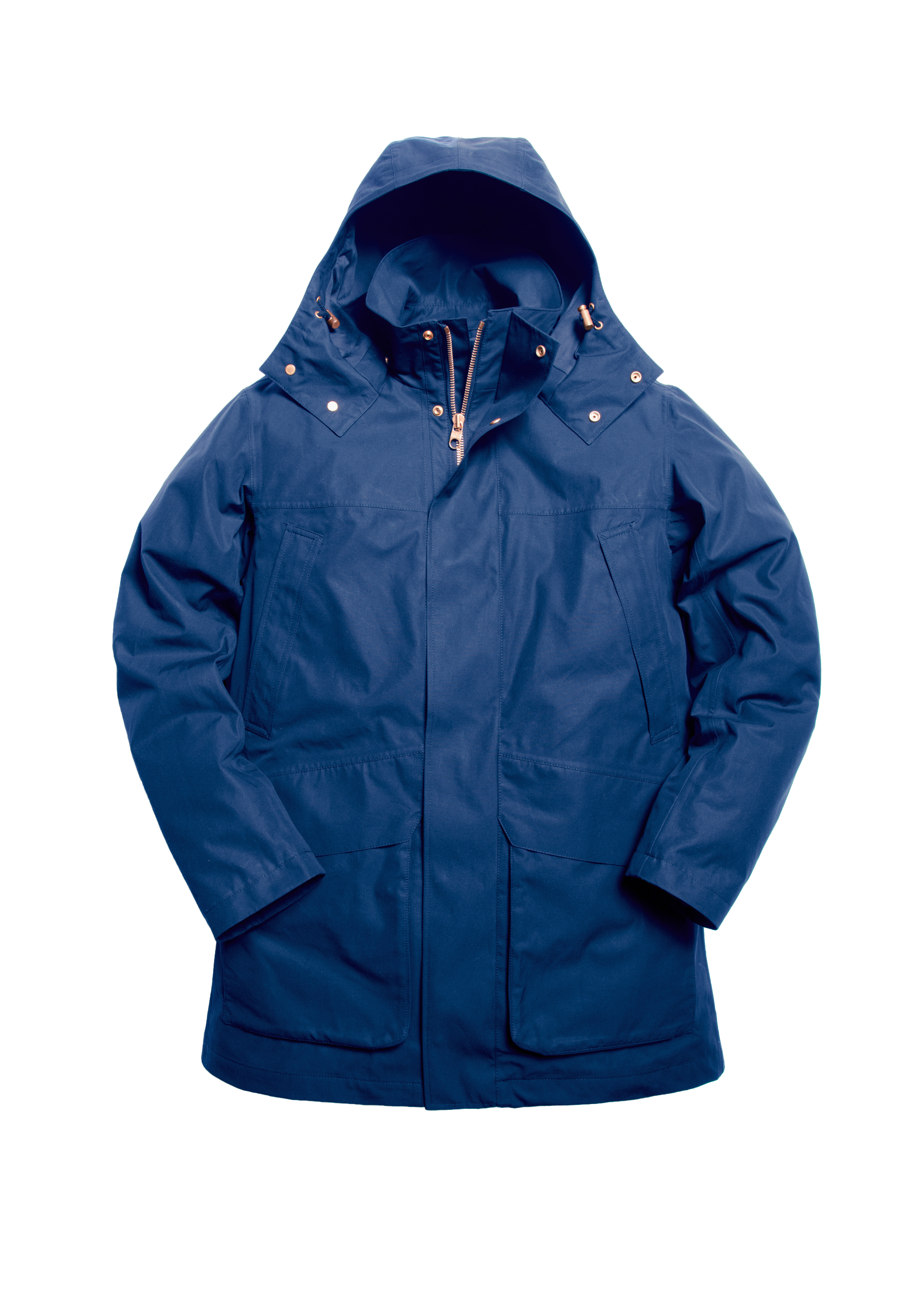The Manchester Marine Parka - Azure