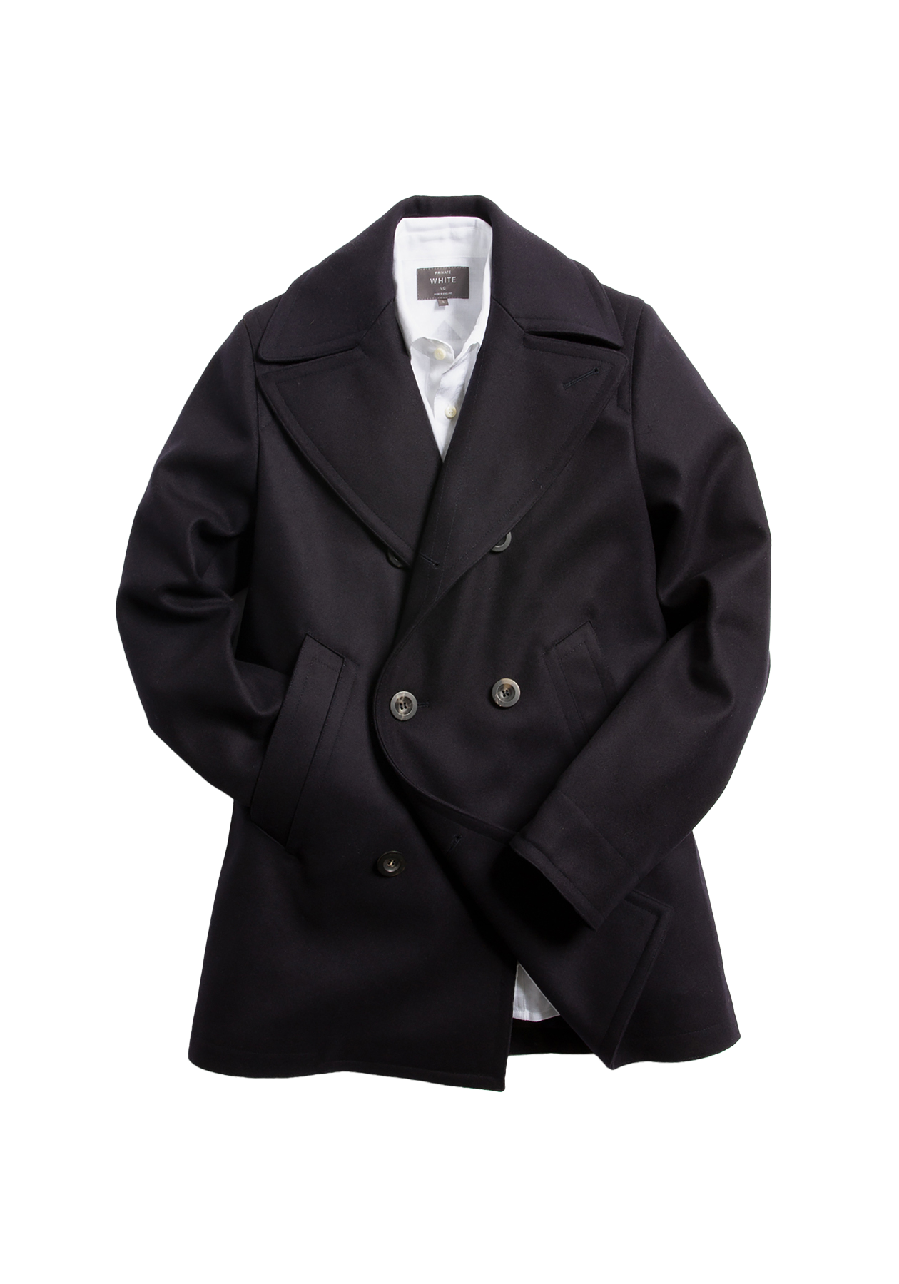 The Manchester Peacoat - Navy