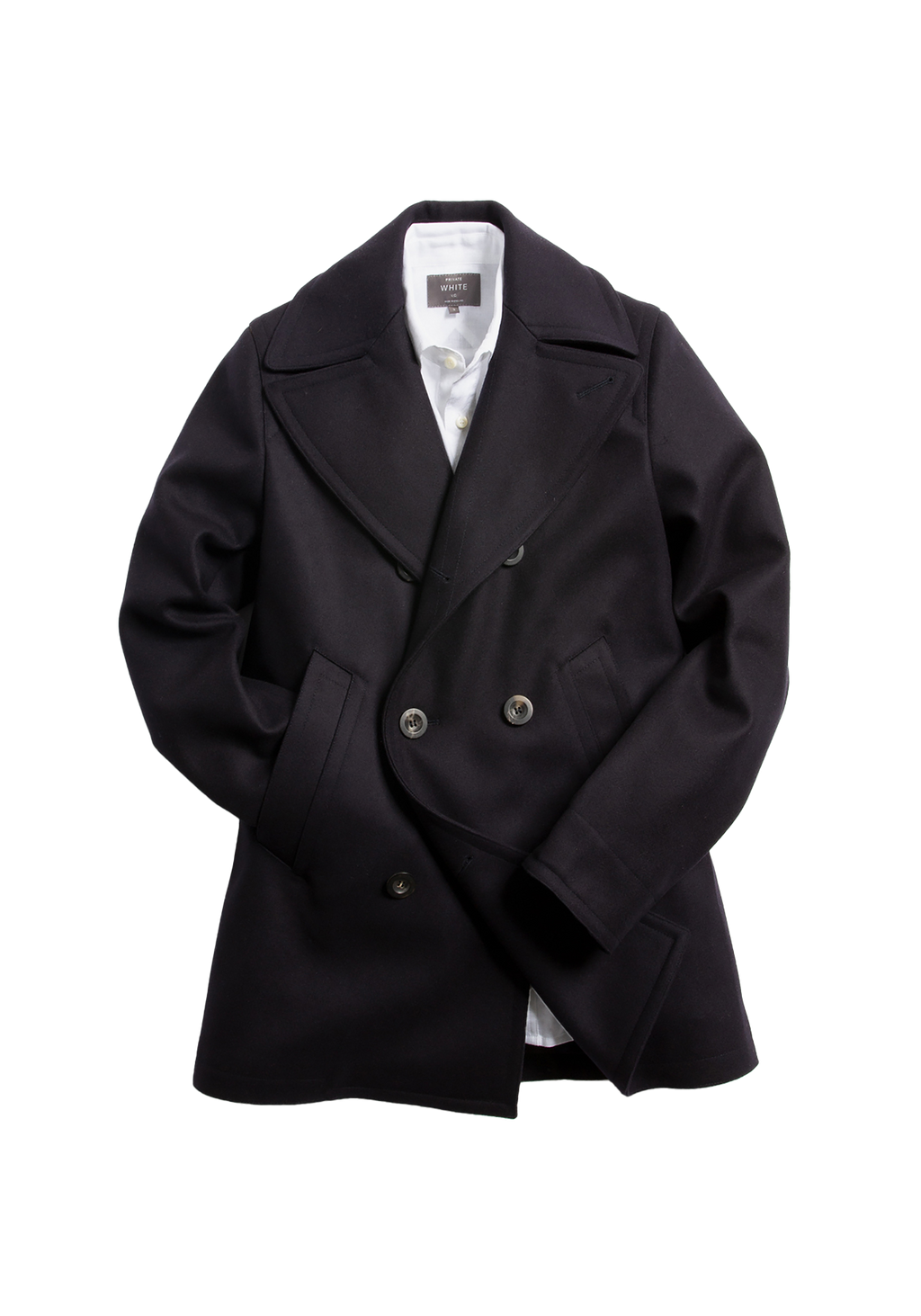 The Manchester Peacoat - Navy (Heroes)