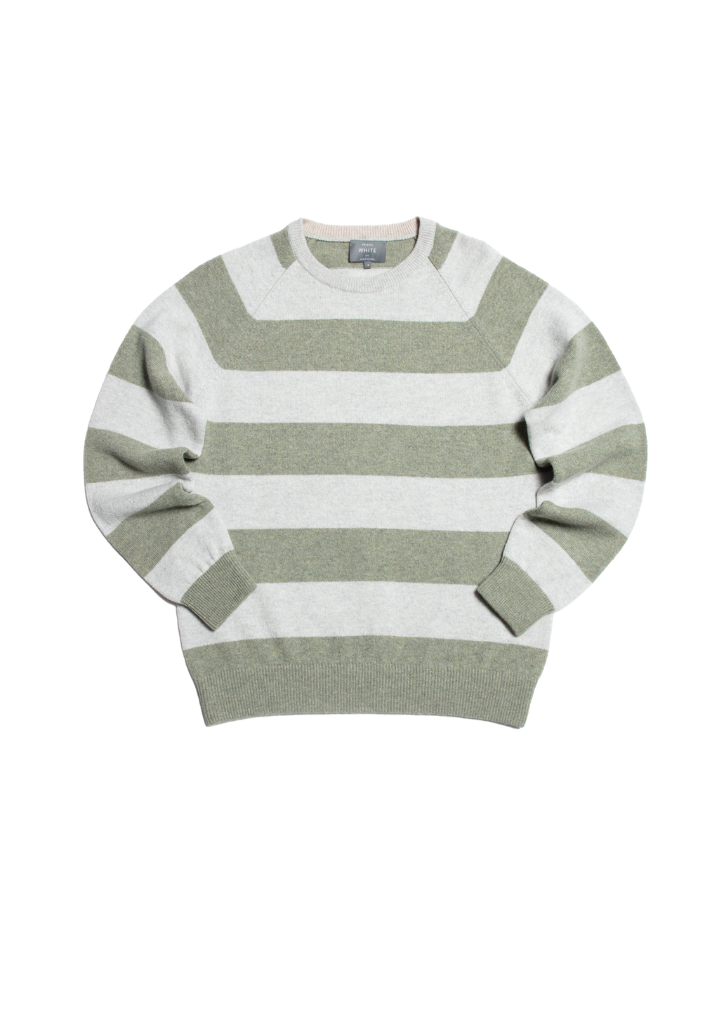 The Merino Wool Striped Sweatshirt