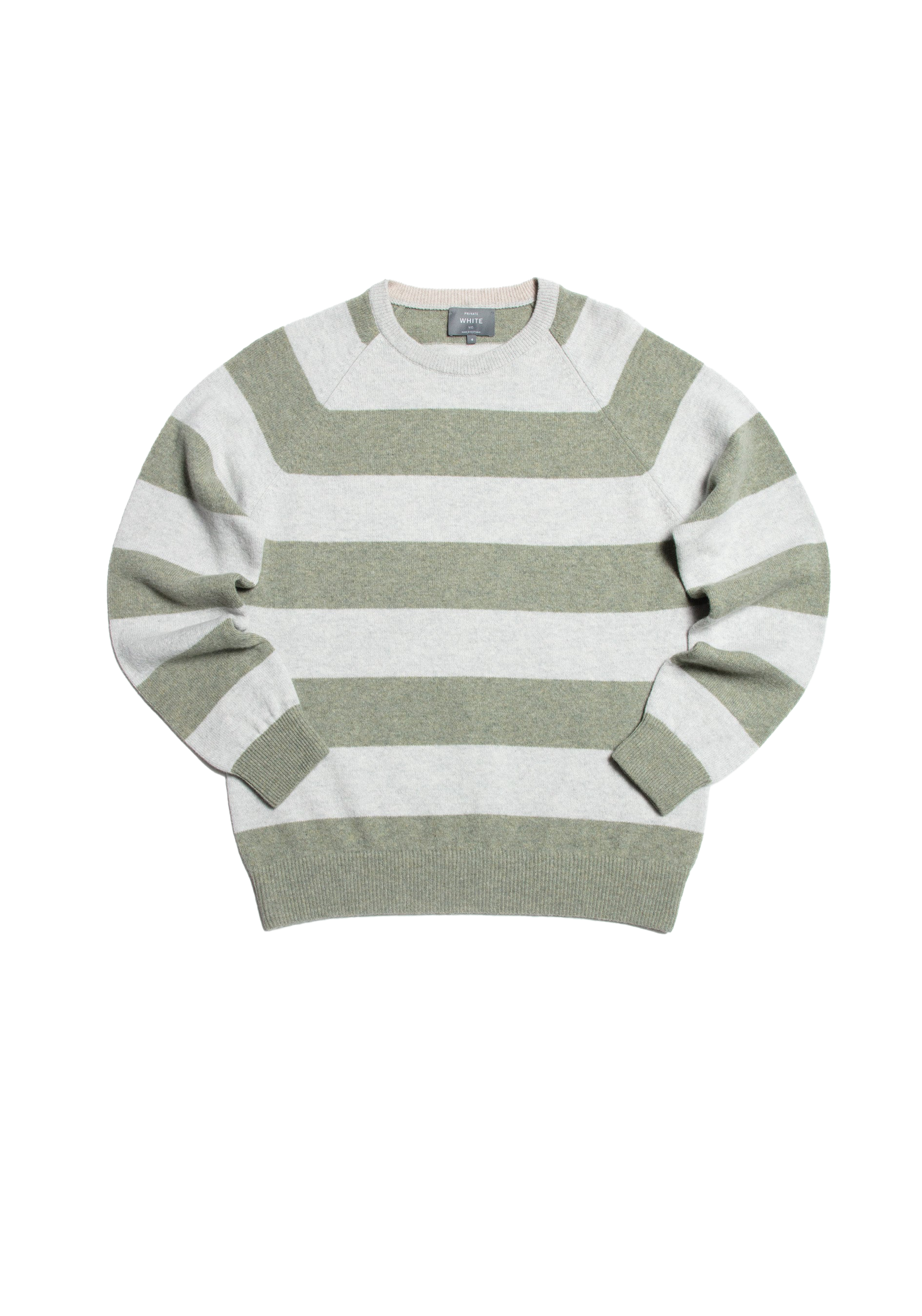 The Merino Wool Striped Sweatshirt