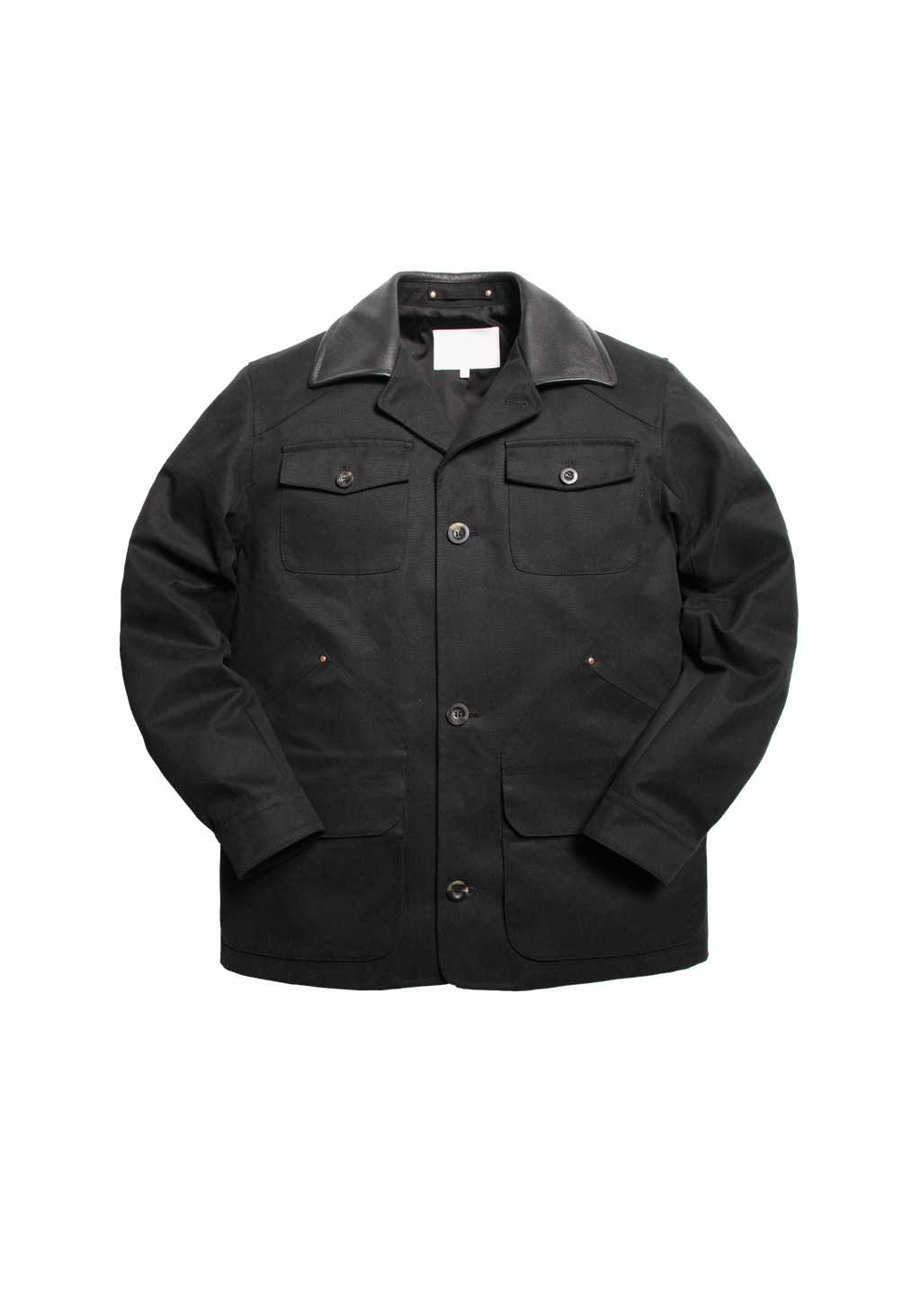 The Pocket Jacket - Ivory Black