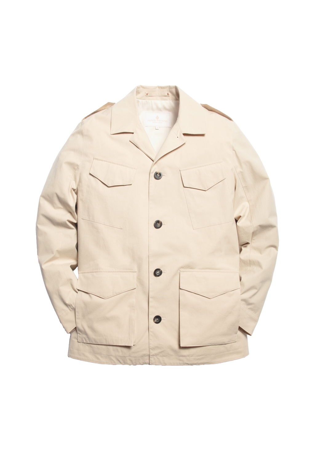 The Richmond Revere Jacket - Alabaster
