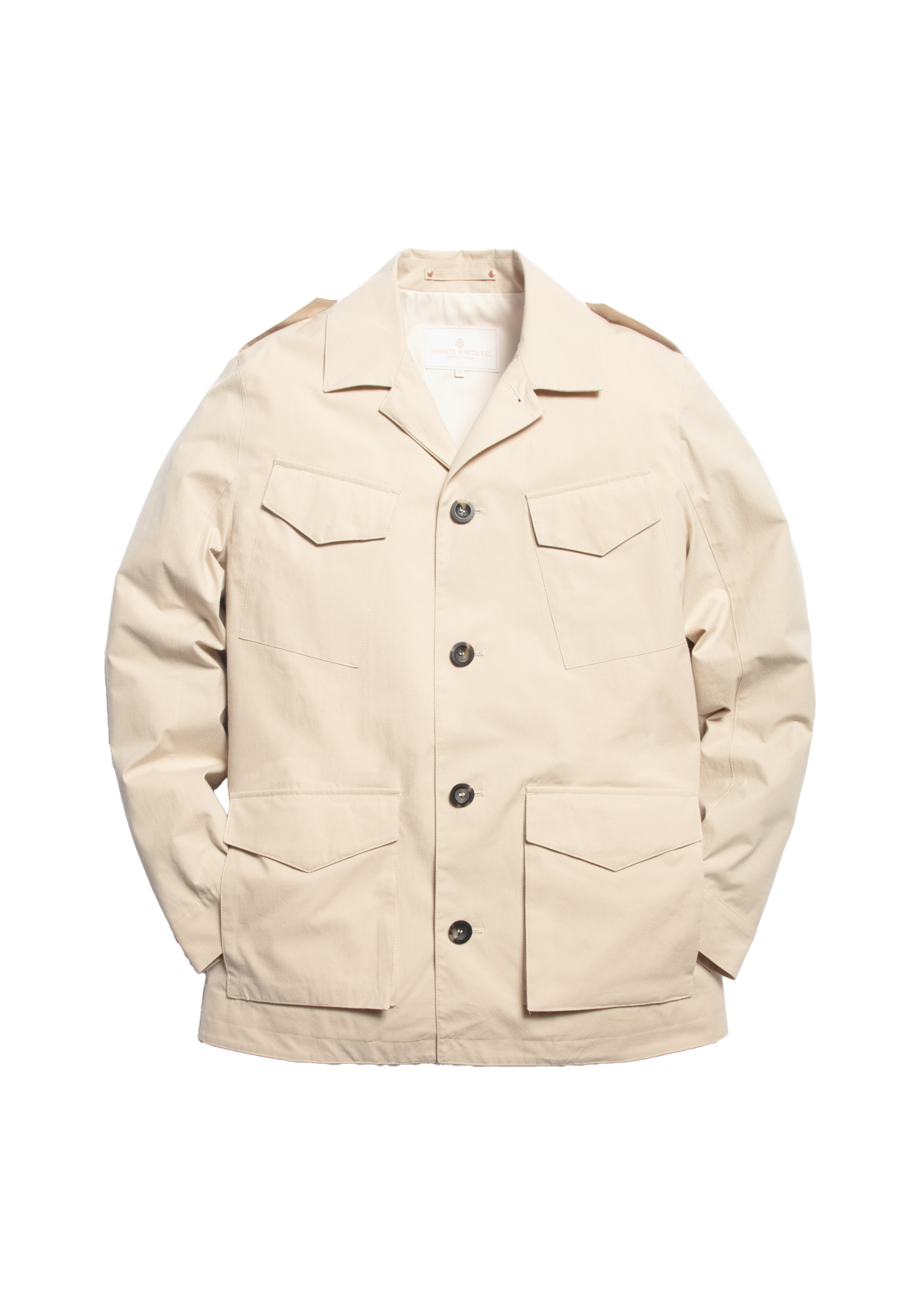 The Richmond Revere Jacket - Alabaster