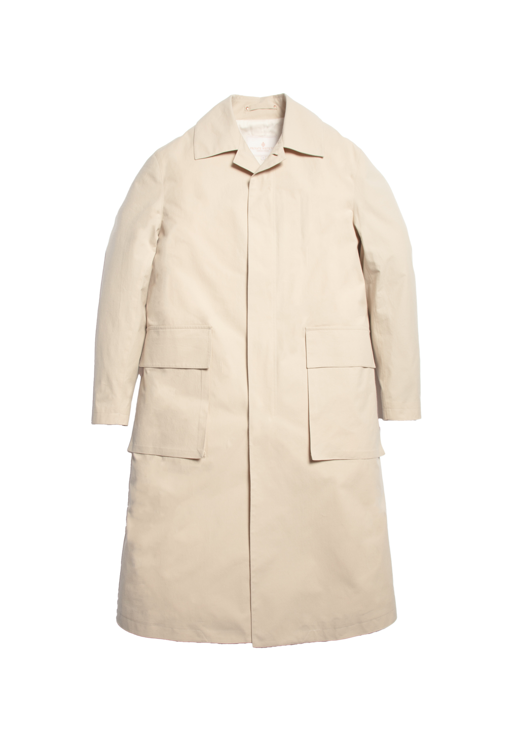 The Richmond Silk Mac - Alabaster