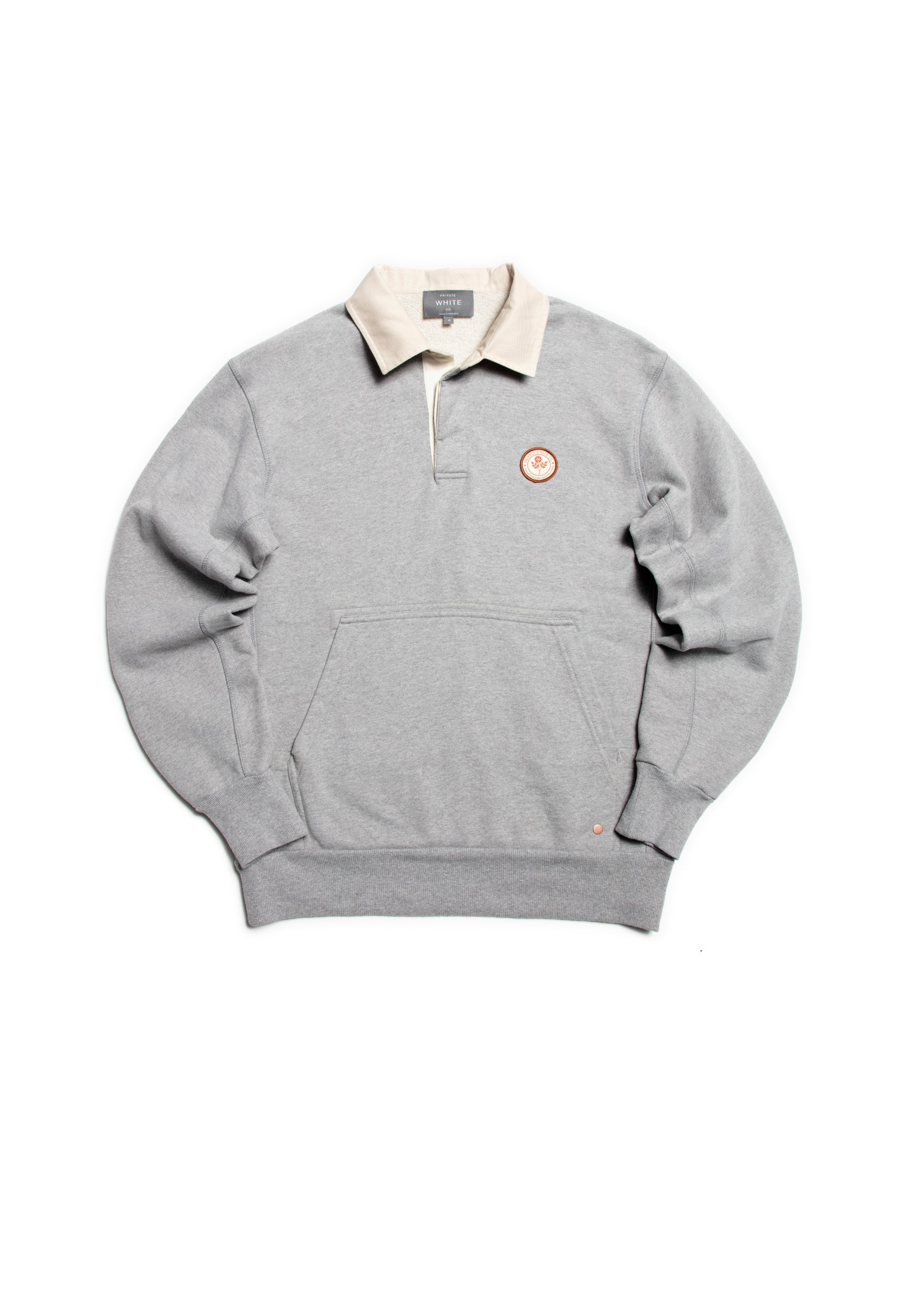 The Rose of Lancaster Rugby Shirt - Charcoal