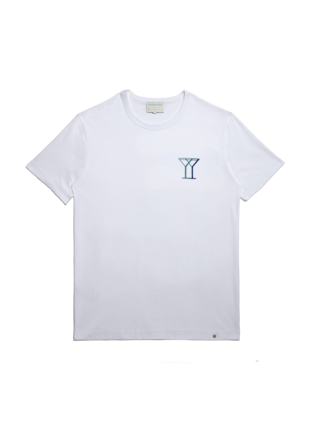 PWVC X SCHOFIELD’S BAR TEE - White