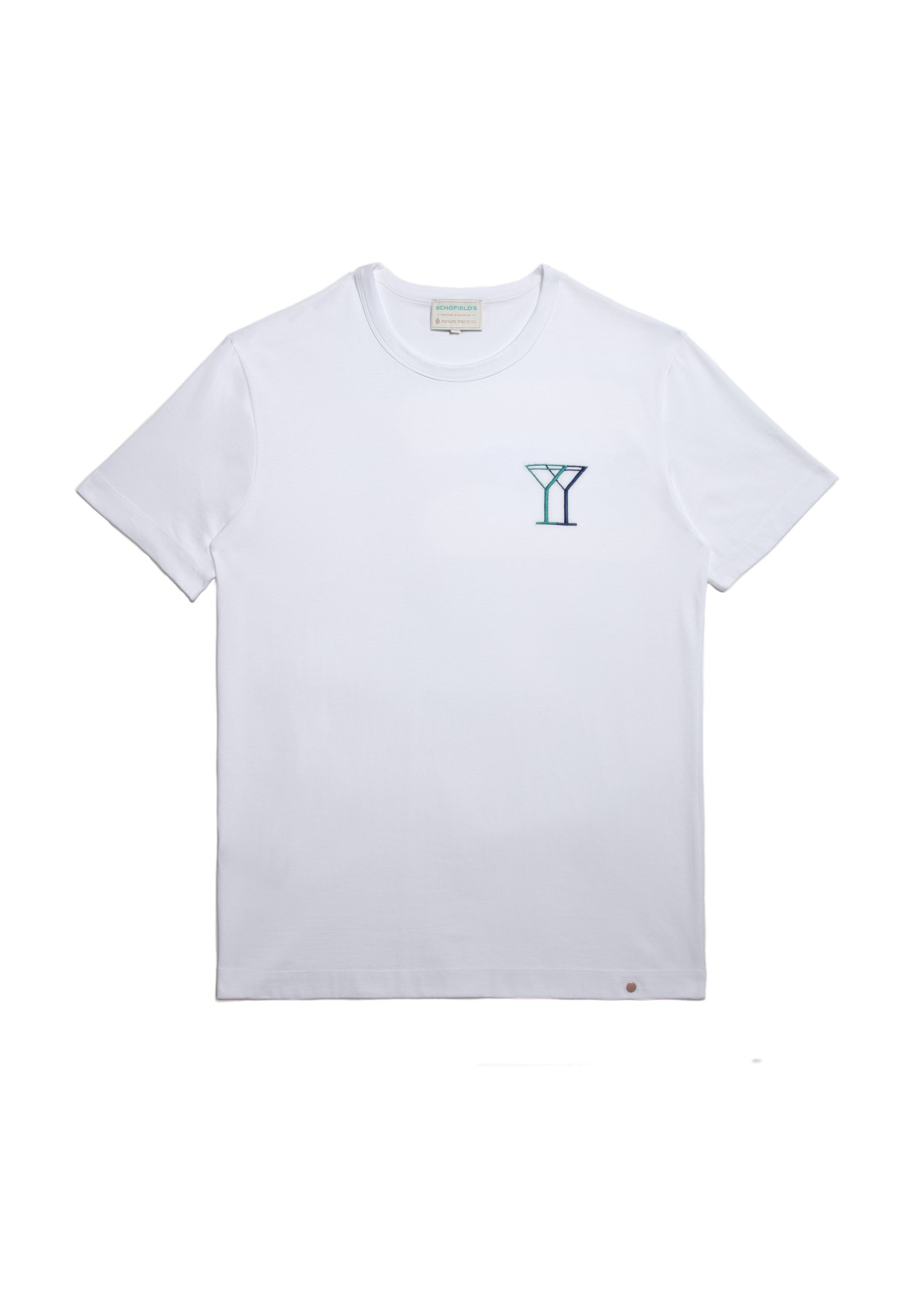 PWVC X SCHOFIELD’S BAR TEE - White