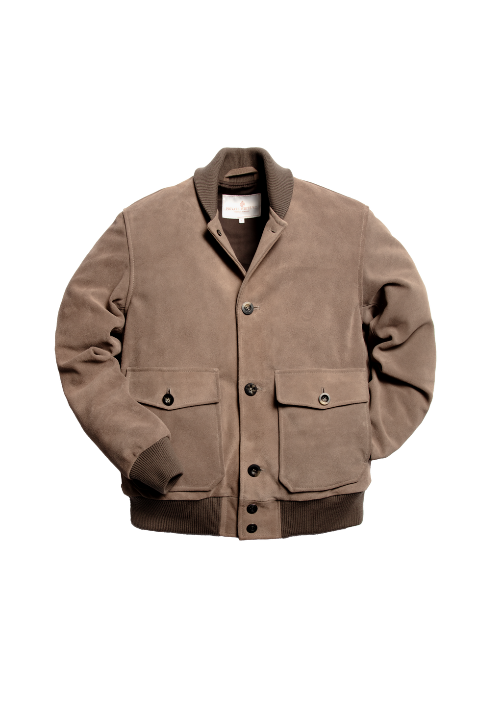 The Stealth Bomber - Taupe Suede