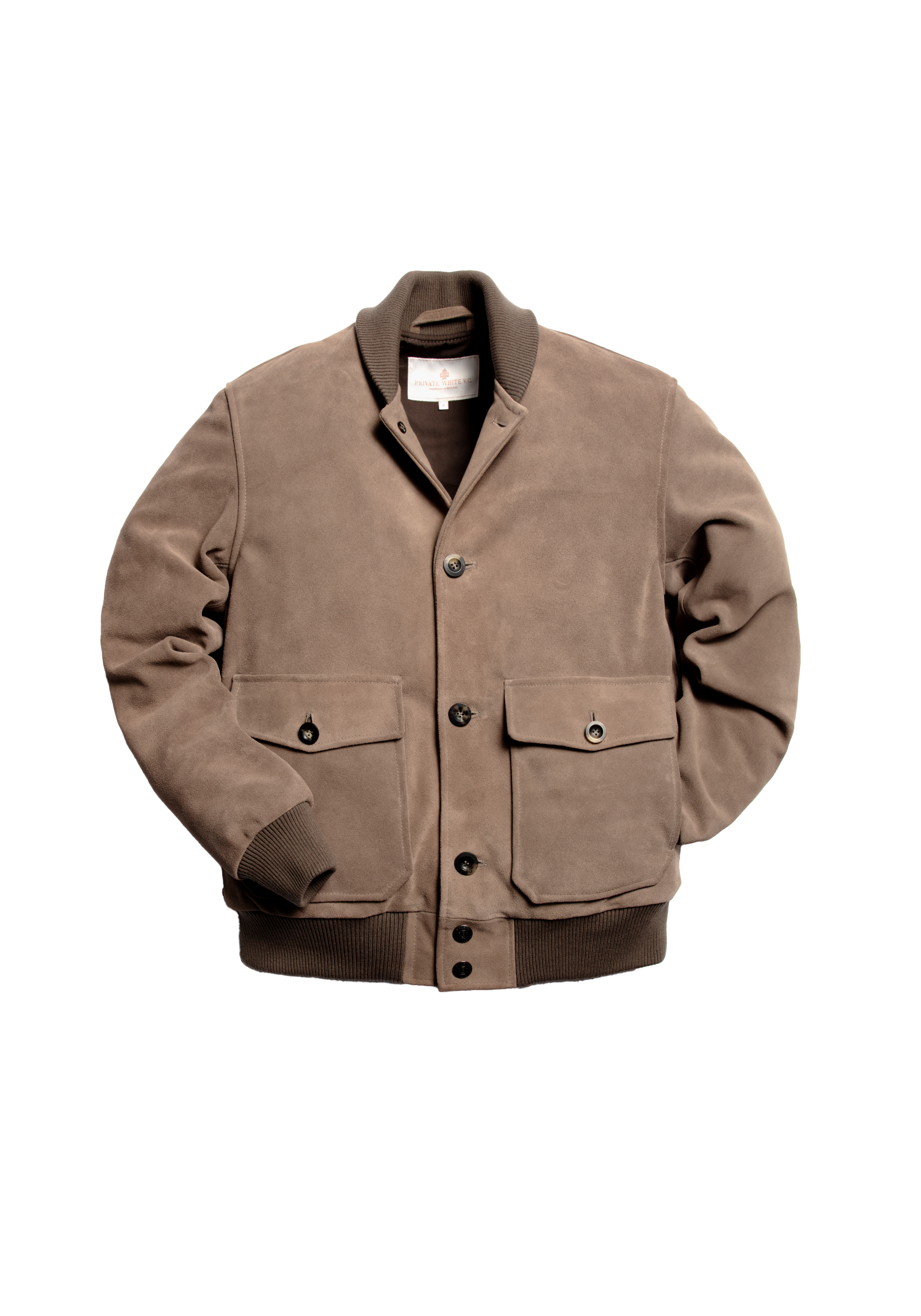 The Stealth Bomber - Taupe Suede