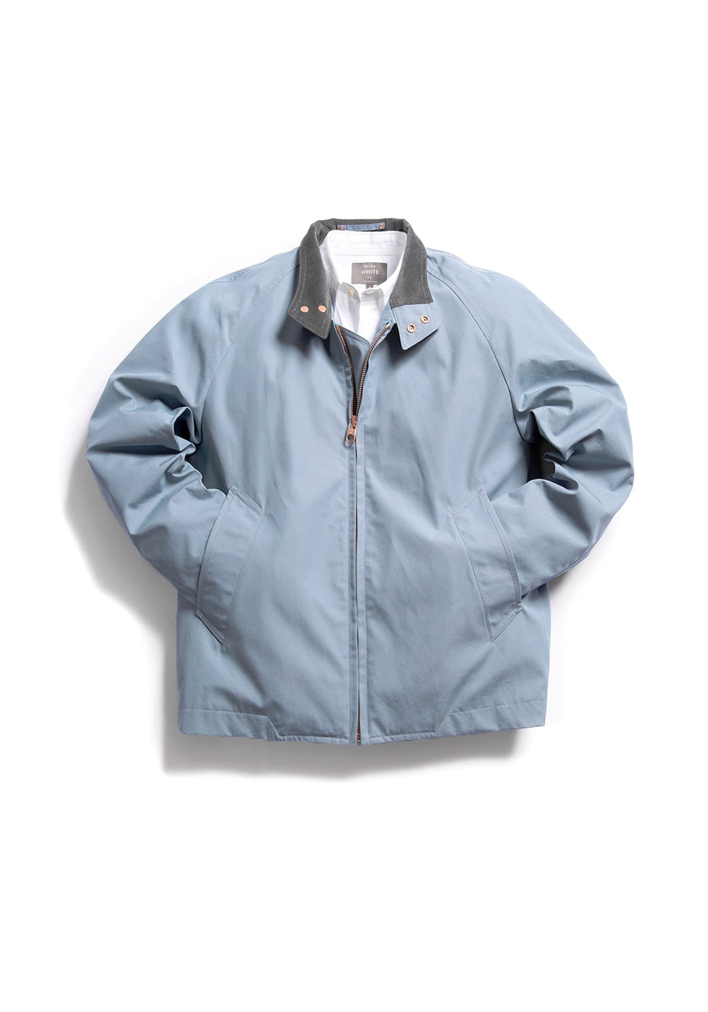 The Ventile® Harrington - Pale Blue