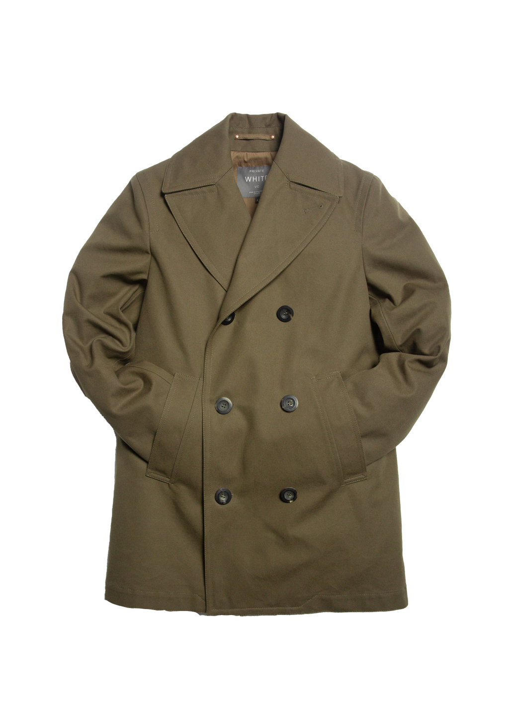 The Ventile® Peacoat - Nato Green