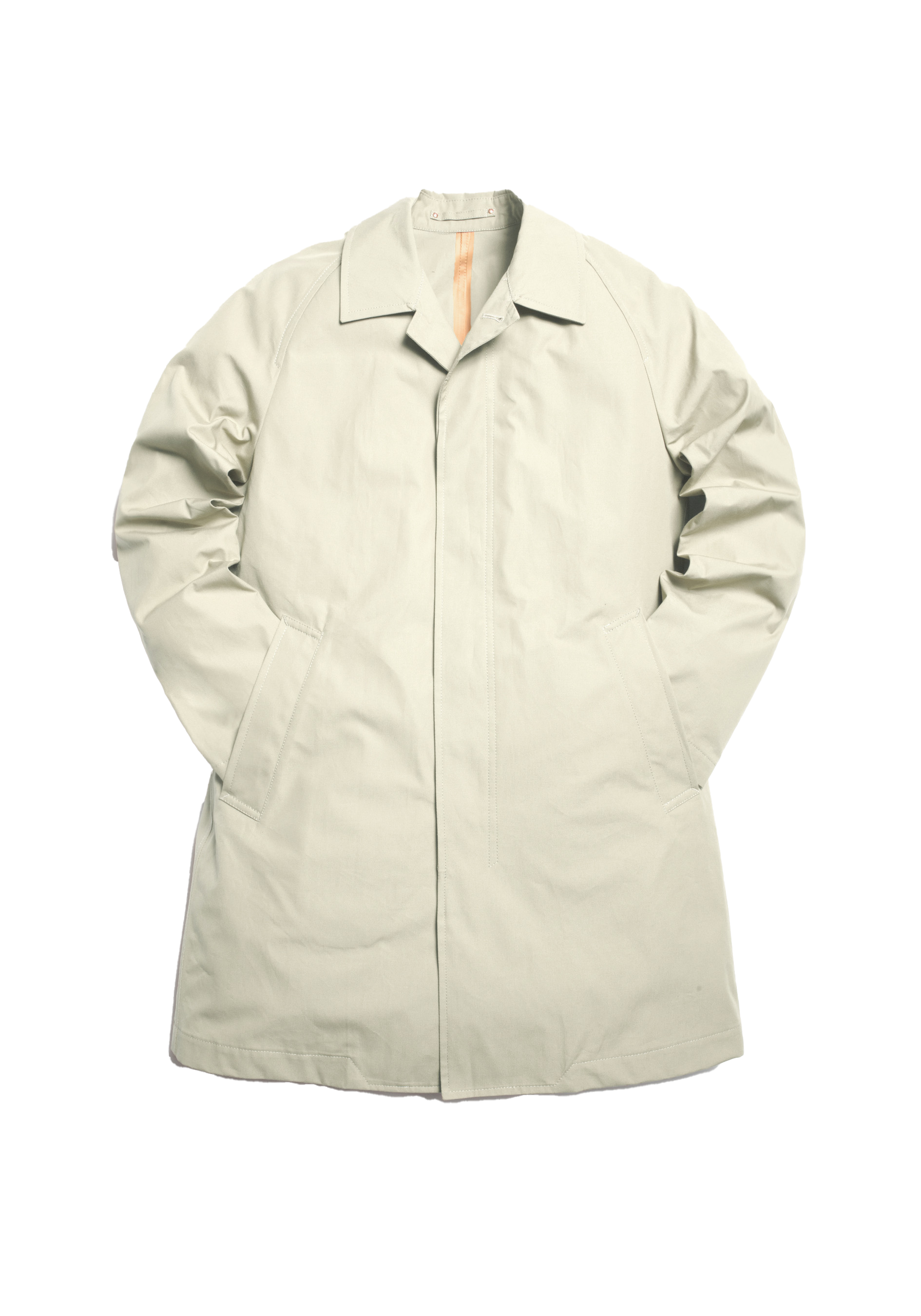 The Ventile® Raglan Raincoat - Stone