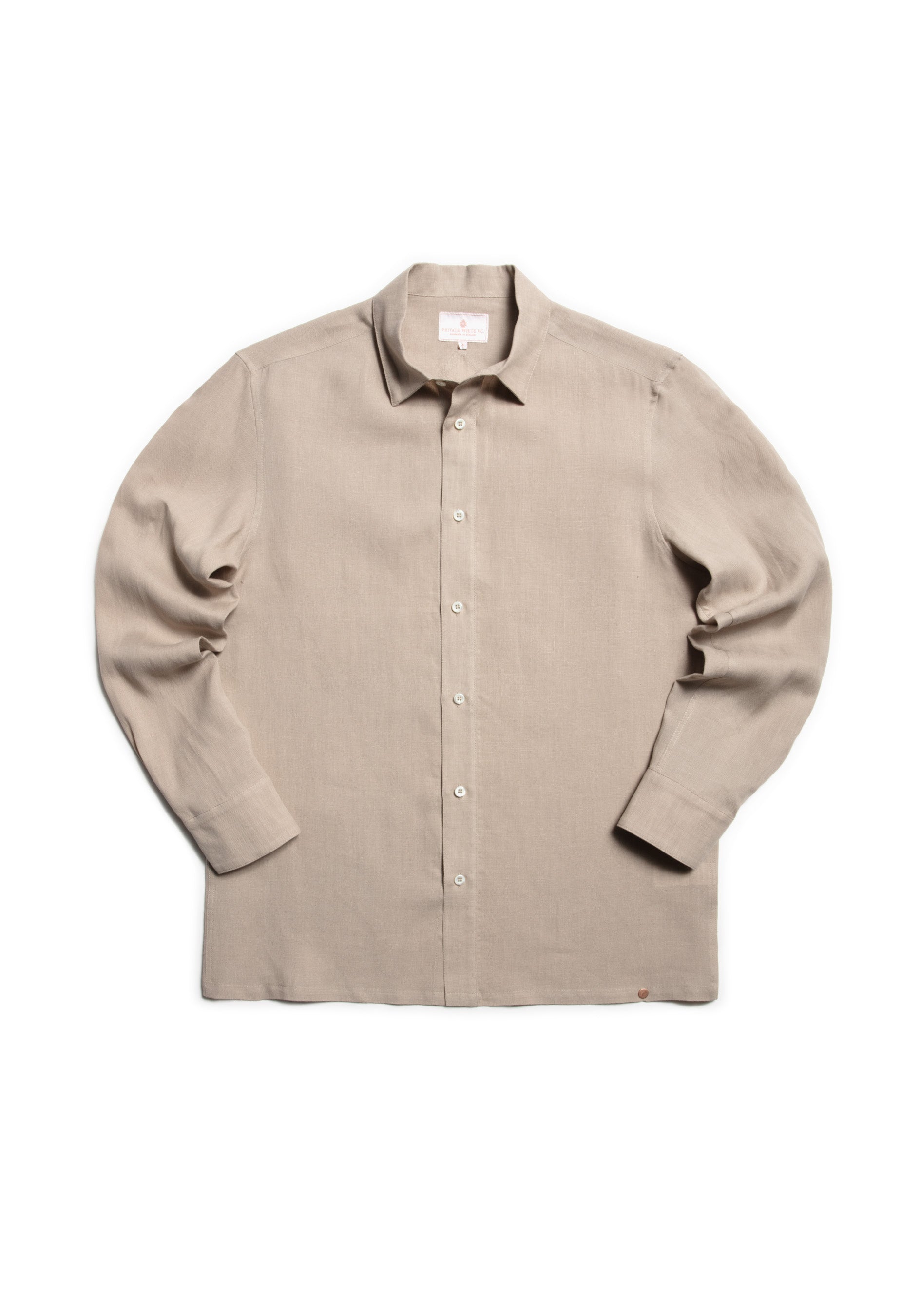 The Victor Linen Shirt - Alabaster