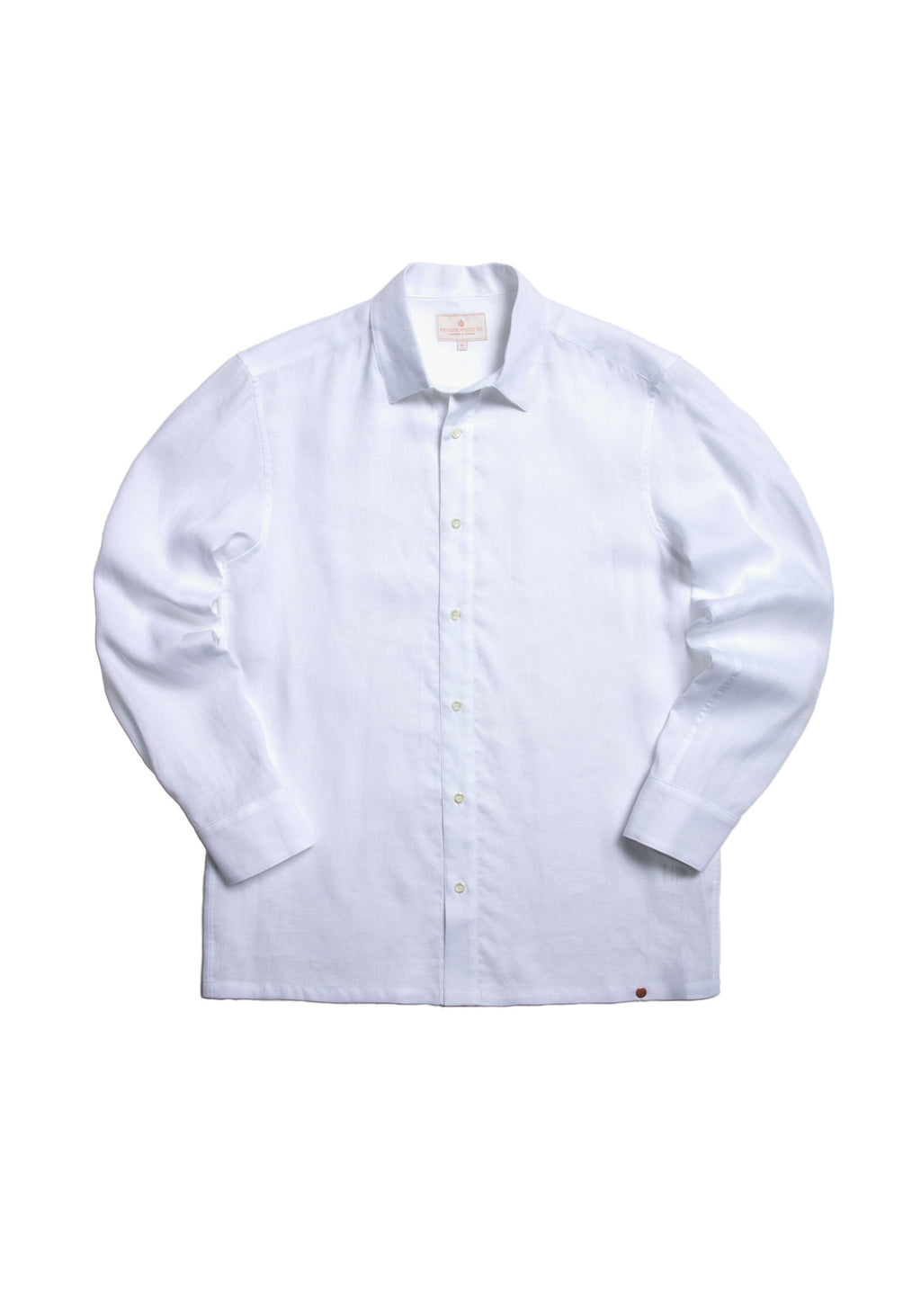 The Victor Linen Shirt - Chalk