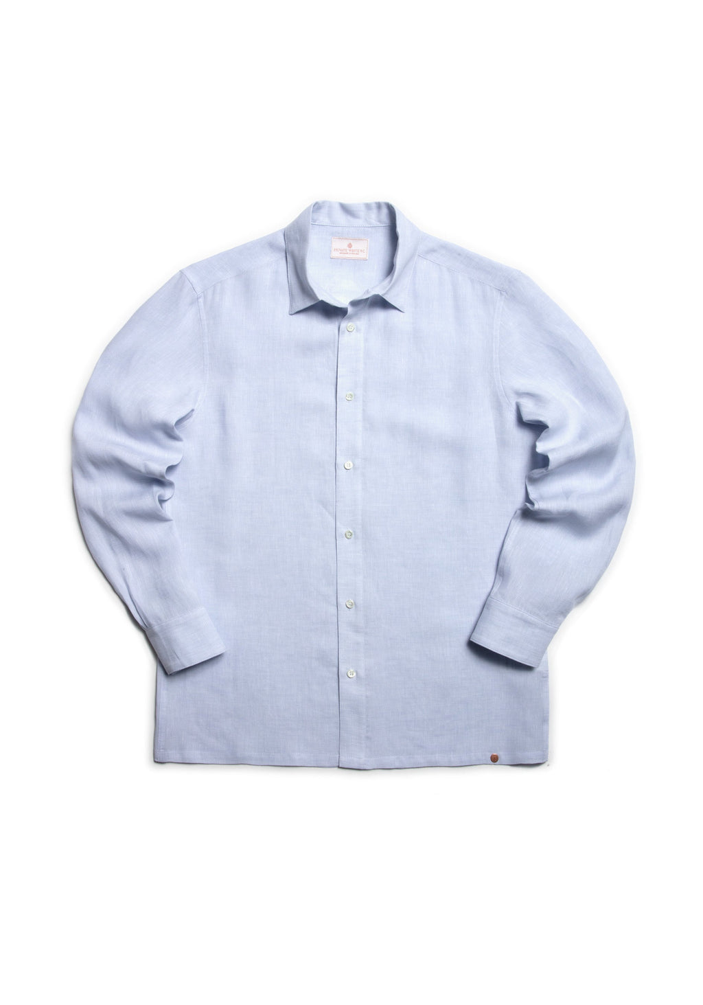 The Victor Linen Shirt - Pale Smoke