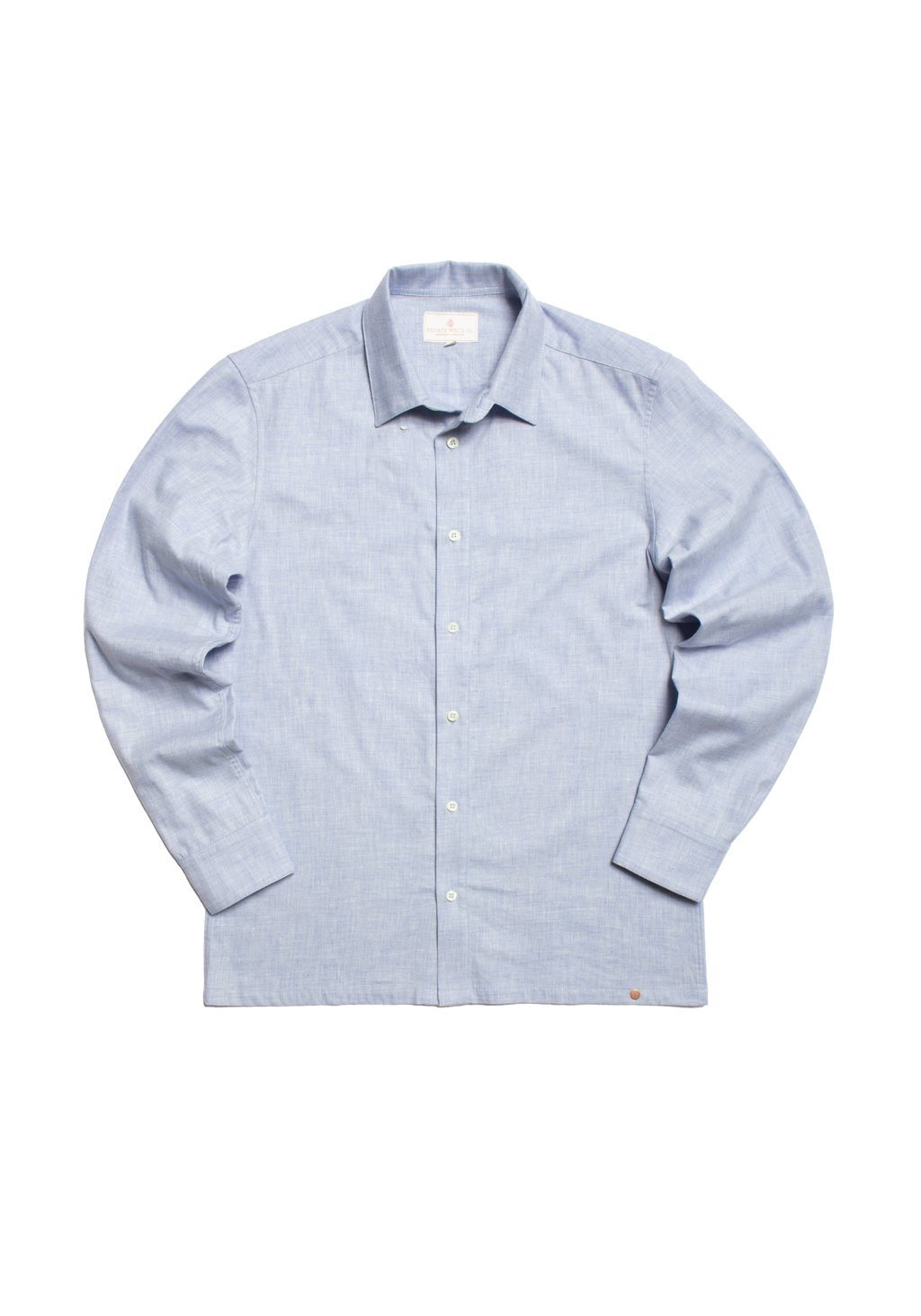 The Victor Melton Shirt - Pale Oxford Blue